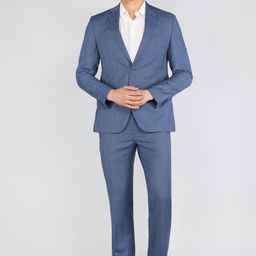 park avenue Men SB 2 NOTCH WITH NARROW LPL - SUPER SLIM Checkered Suit-picture-1