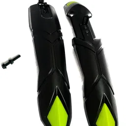 Grozo Model Green M/C Full Length Front & Rear Fender-34