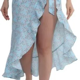 Beau Design Floral Print Women Sarong-image-93
