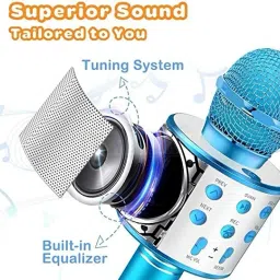 WS-858 Toy Mic for Girls Karaoke Microphone for Kid Toys Age 4-12 Birthday Gift Song Singing For 5 6 7 8 9 10 Year Old Teens Girl Boys-picture-25