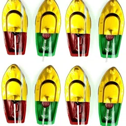 Fun Steam Powered Tin Toy Boat Put Putt Candle Fuel Flame With Dropper, 8 Piece-picture-26