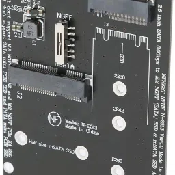 Etzin 2.5 inch SATA 6.0Gbps to M2 NGFF SATA SSD MSATA Adapter Converter Card 2.5 inch SATA 6.0Gbps to M2 NGFF SATA SSD MSATA Adapter Converter Card M.2 SATA Internal Modem-12