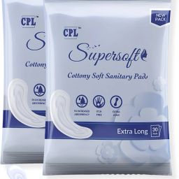Cottony Soft with 5X Absorbency, Extra Long & Itch-Free Comfort Protection Sanitary Pad-image-100