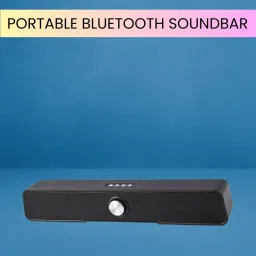 SACRO Bluetooth (PORTABLE HOME TV SOUNDBAR) Dynamic Thunder Sound 2400mAh BatteryZ295 20 W Bluetooth Soundbar-picture-20