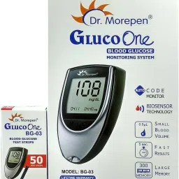 pyrax BG-03 Gluco One Glucometer Combo, 50 Strips (Multicolor) Pulse Oximeter image 3