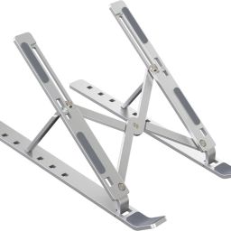 Qatalitic Portable Metal Frame Laptop Stand Holder, Multi Level Adjustable Aluminum Laptop Stand-19