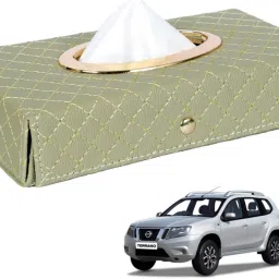 Cross-Beige Tissue Box Leatherette-568 Vehicle Tissue Dispenser-image-18