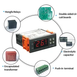 TM&W STC1000 220V Digital Temperature Controller LED Temperature Regulator Thermostat Multipurpose Controller image 5