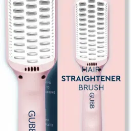 GUBB GB-705Y-Ionic Straightening Brush for Friz Free Silky Hair, Anti-Static-Auto-Off Hair Straightener-image-75