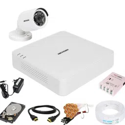 HIKVISION 4 Channal HD DVR 1080p 1Pcs,Outdoor Camera 1Pcs,500 GB Hard Disk,Full combo set Security Camera-picture-16