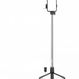 HIFY R1S Bluetooth Extendable and Portable Selfie Stick and Stand With Wireless Remote and 2 Level Fill Light Single Gimbal for Camera, Mobile image 5