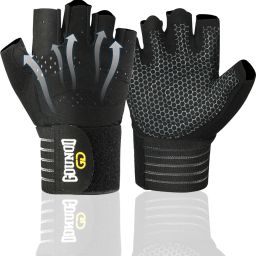 Breathable Fitness Gloves for Men Women with Wrist Support Polyester Safety Gloves-image-55