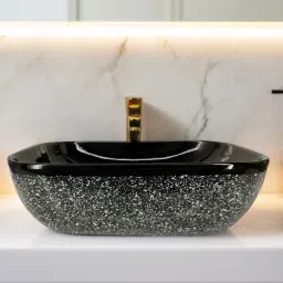 Premium Ceramic vessel Sink Which Gives Look To your Home Table Top Wash Basin JSD 1018(L45xW32.5xH12.5Cm) Very Stylish Bathroom Luxury Ceramic Wash Basin Table Top Basin-22