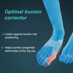 tynor Bunion Splint, White, Universal Size, 1 Unit Foot Support image 2