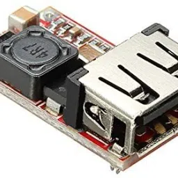DC 6-24V 12V/24v to 5V USB Output charger step down Power Module Micro Controller Board Electronic Hobby Kit Electronic Components Electronic Hobby Kit-59