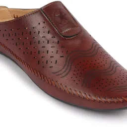 Ethnic Festive Fashion Wedding Comfort Lightweight Back Open Jutis and Mojaris For Men-image-42