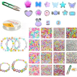 Bracelet Making Kit – Beads Kit for Girls 8–12 | DIY Craft Set Gift-image-87