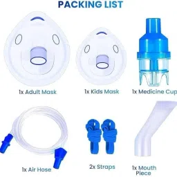 LUXUS Universal Combo Nebulizer Kit Replacement Parts for all Nebulizers Nebulizer image 3