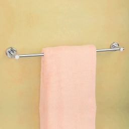 24 Inch Bathroom Towel Holder | Towel Rod with Chrome Finish Stainless Steel Toilet Paper Holder-image-71