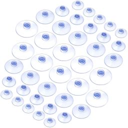 Suction Cup Hooks 40pcs Sink Caddy Sponge Holder for Kitchen Bath Window Glass Plastic Belt Pack of 40 Hangers For Belt-image-44