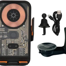 Wireless Car Charger Mobile Holder with Ultimate Autogrip Combo-15