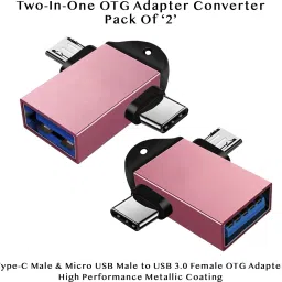 WRENS USB Type C, Micro USB OTG Adapter image 2