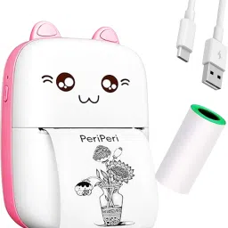 HINATA Label Small Paper Photo Mobile Printer Machine for Students, Home THERMAL-20