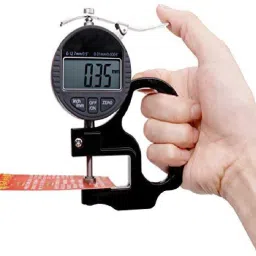 divinext Digital Micrometer Micron Thickness Meter Depth Tester With Data Output Snap Gauge image 3