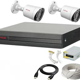 CP PLUS 4 Channal HD DVR 1080p 1Pcs,Outdoor Camera 2.4 MP 2Pcs,Full combo set Security Camera-picture-5