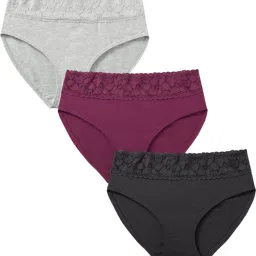 Pack of 3 Women Bikini Multicolor Panty-image-33