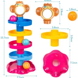 5 Layer Plastic Stack, Drop and Go Ball-12
