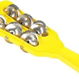 Hand Percussion Cymbals Jhika Khanjari plastic Handel Junjuna 3 Line Steel Jingle set Indian Musical Instrument Kartal Instrument-image-78