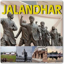 Jalandhar City Wooden Stylish Souvenir Perfect Refrigerator Decoration Fridge Magnet Pack of 1-image-143