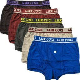 Pack of 5 Solid Men Trunk-image-0