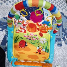 Musical Play Mat for Babies with Detachable Piano and 5 Hanging Toys-image-79