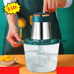 lipzie Combo C1106 Popcorn Machine & Meat Grinder & Bowl for Chopping Use 1.2 L Popcorn Maker image 3