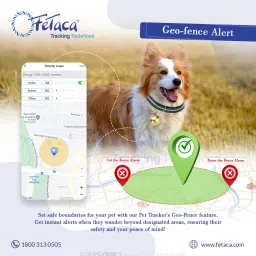 fetaca Smart Bell tracker for Pet Safety: Dogs, Cats, and More With Tracking Platform Location Smart Tracker image 4