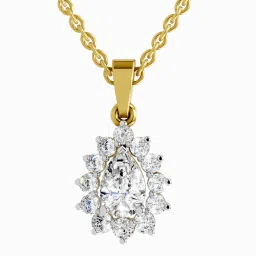 Sparkles Lab Grown Diamond 14kt Yellow Gold Pendant-image-9