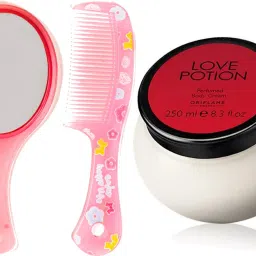 Body Cream 250ml (31779) With Mirror & Comb Set-21