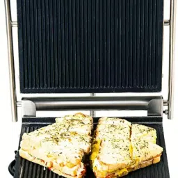 4 Slice Electric Commercial Sandwich Maker Grill-image-33