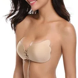 Silicone Adhesive Stick on Strapless Backless Bra 036 Nursing Breast Pad-image-70