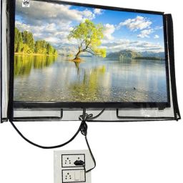 KingMatters transparent water-dustproof cover for 40 inch LED/LCD TV Cover - KMClearLED40IN-image-1
