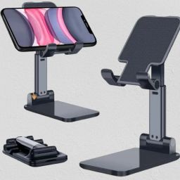 Infinite Digital A ID Tablet, MOBILE Holder Solid Sturdy Stand, Dual Tube Foldable for IPAD Mobile Holder-image-23