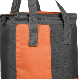 Soiree Grey Orange Lunch Bag-image-41