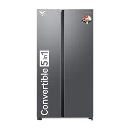 SAMSUNG 653 Litres 3 Star Frost Free Side by Side Refrigerator with Twin Cooling Plus Technology (RS76CG8003S9HL, Refined Inox)-picture-10