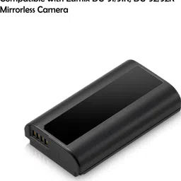 Camstuffs DMW-BLJ31 batteri for DC-S1/S1R, DC-S2/S2R Mirrorless Camera Battery Charger image 2
