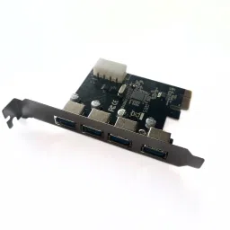 MILLENNIUM TECHNOLOGY Pci Express 4 Port 3.0 USB Card Network Interface Card image 3
