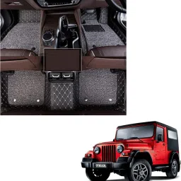 Leatherite 7D Mat ForMahindra Thar-image-6