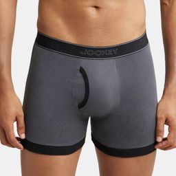 jockey 1017 Super Combed Cotton Rib Solid Men Trunk-picture-24