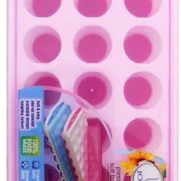 Pop Up Multicolor Plastic Ice Cube Tray-image-12